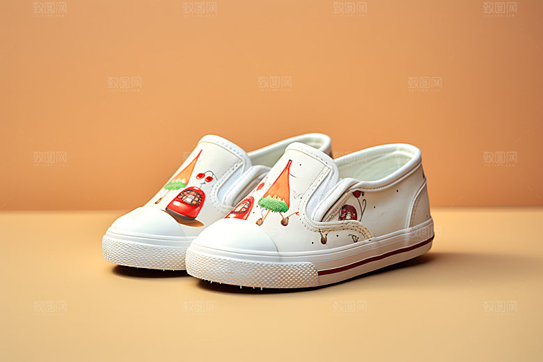 童鞋儿童休闲鞋可爱摄影图
