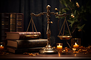 法律天平法学公平素材