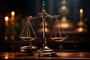 法律天平公正法庭素材