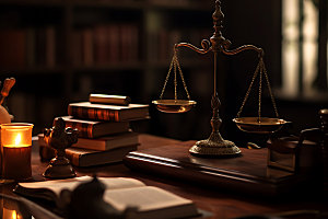 法律天秤公正公平摄影图