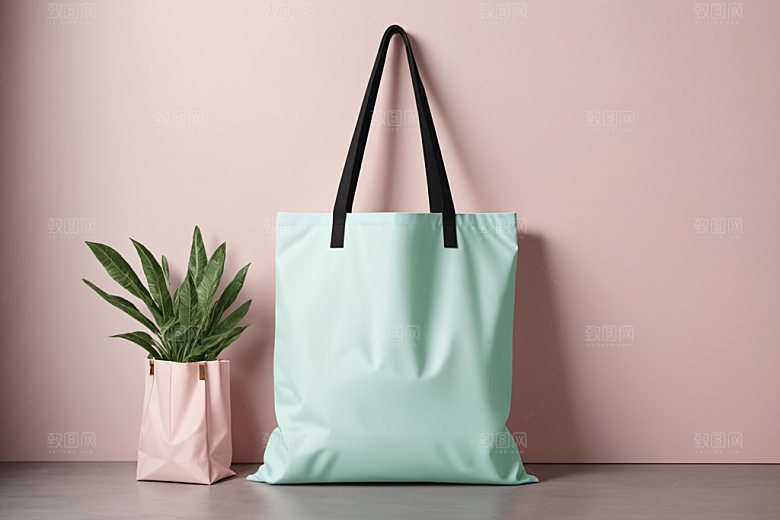 帆布包产品拎袋样机