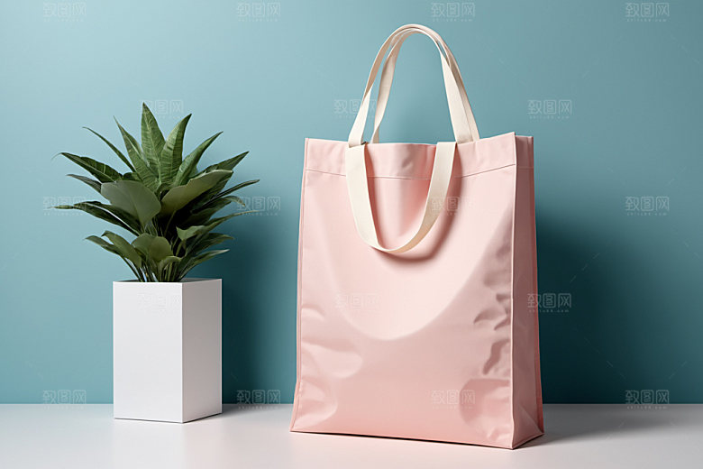 帆布包拎包产品样机