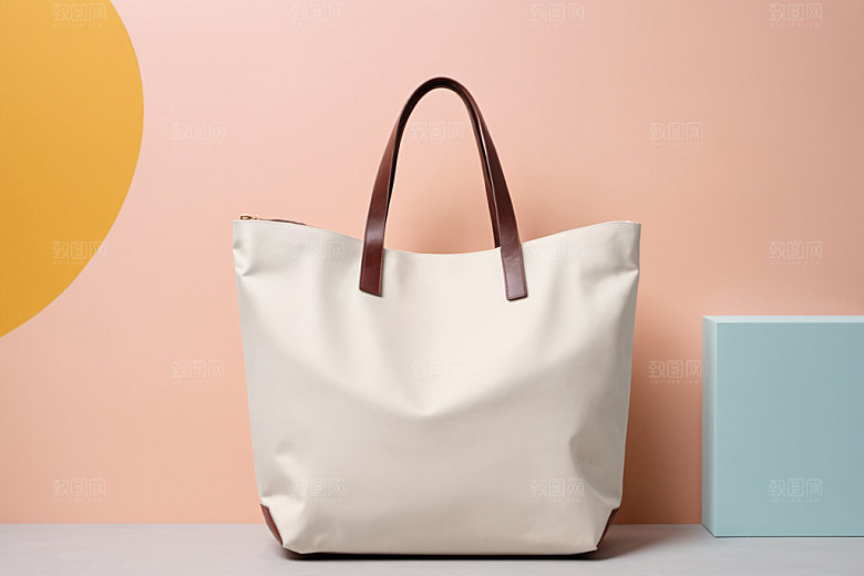 帆布包产品手提袋样机