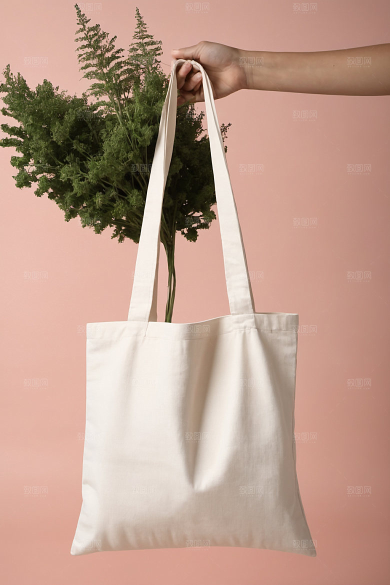 帆布包产品简约样机
