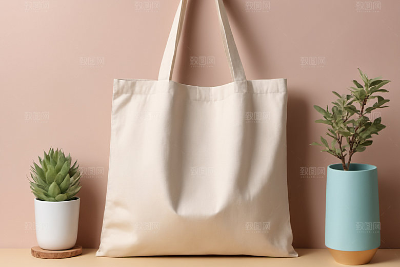 帆布包拎袋产品样机