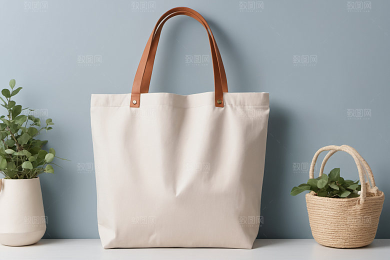 帆布包产品简约样机