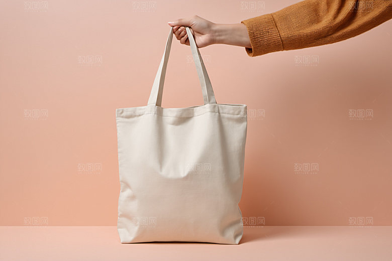 帆布包产品拎袋样机
