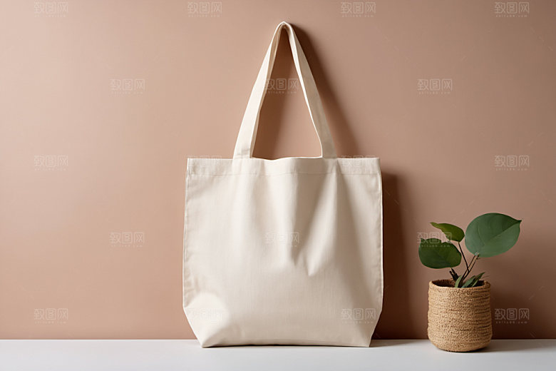 帆布包拎袋模型样机