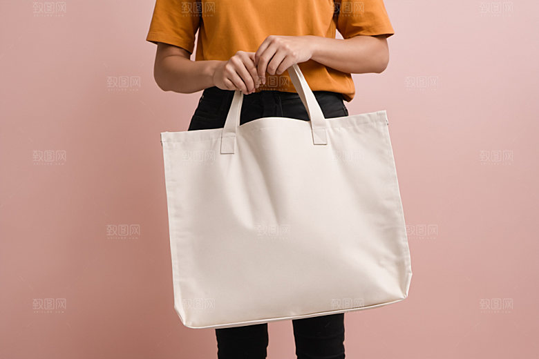 帆布包产品休闲样机