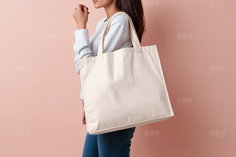 帆布包拎袋产品样机