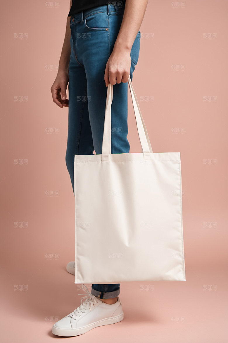 帆布包拎包产品样机