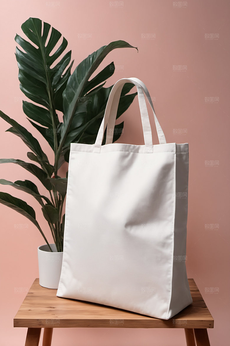 帆布包产品拎包样机