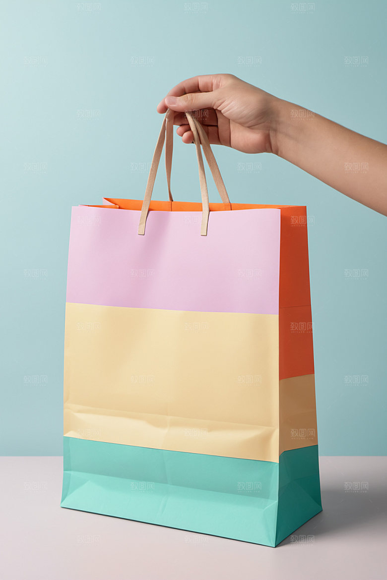 帆布包拎袋产品样机