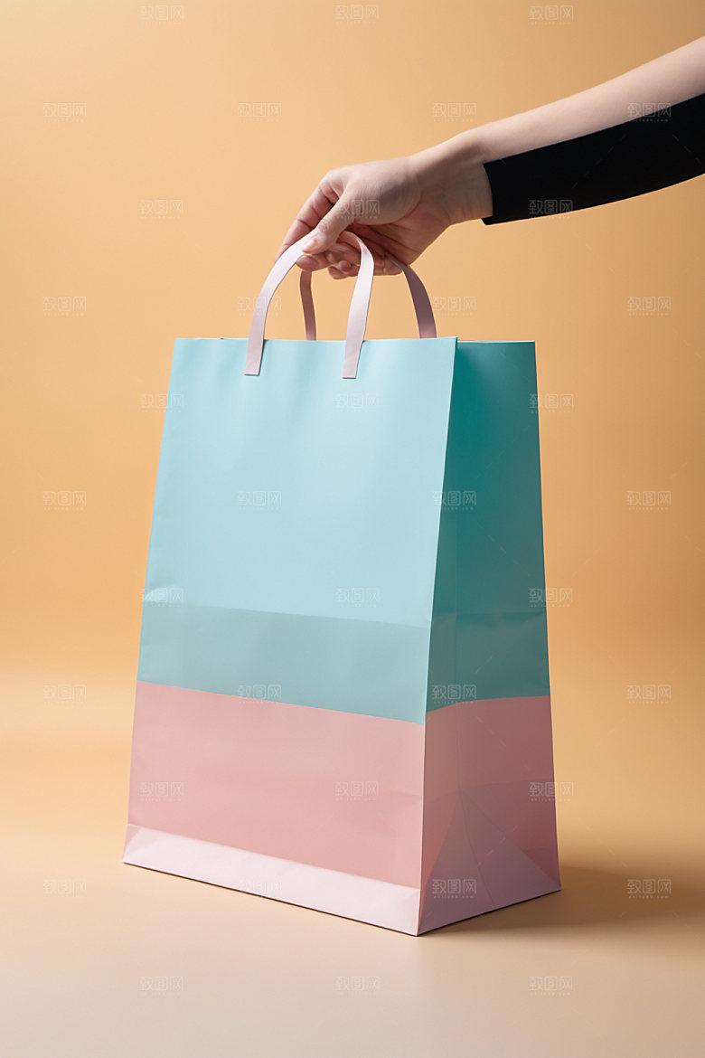帆布包简约产品样机