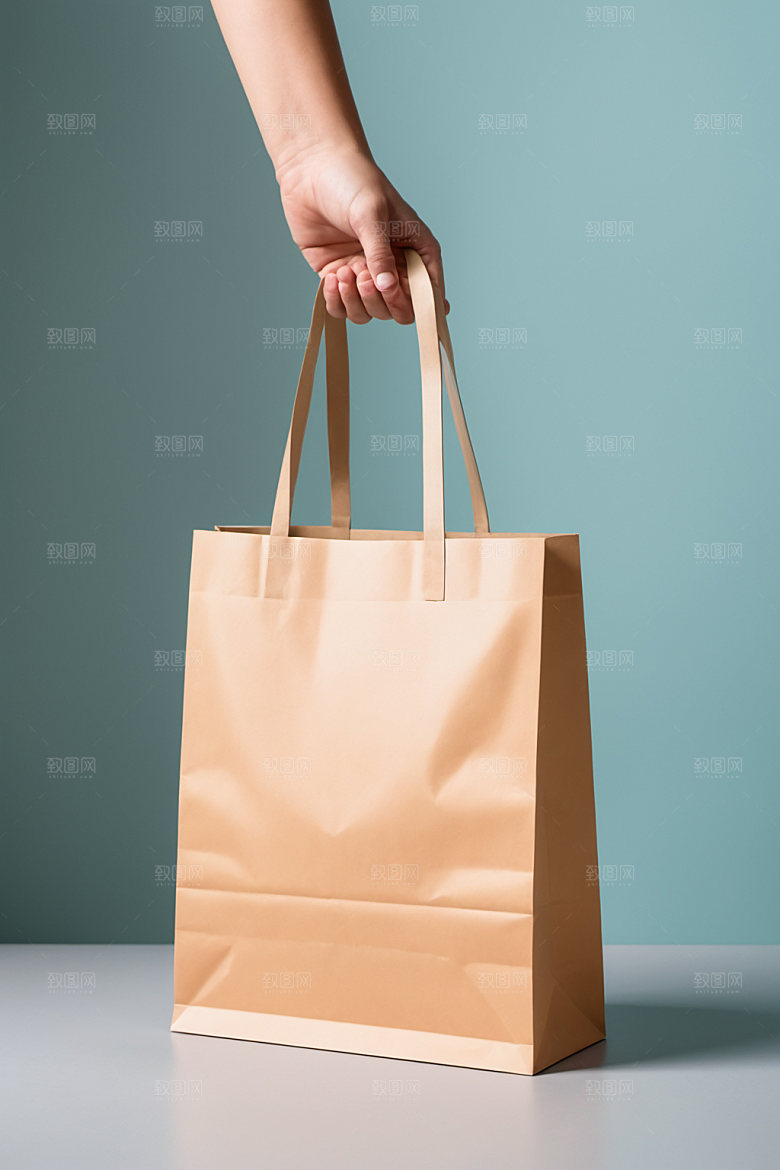 帆布包简约产品样机