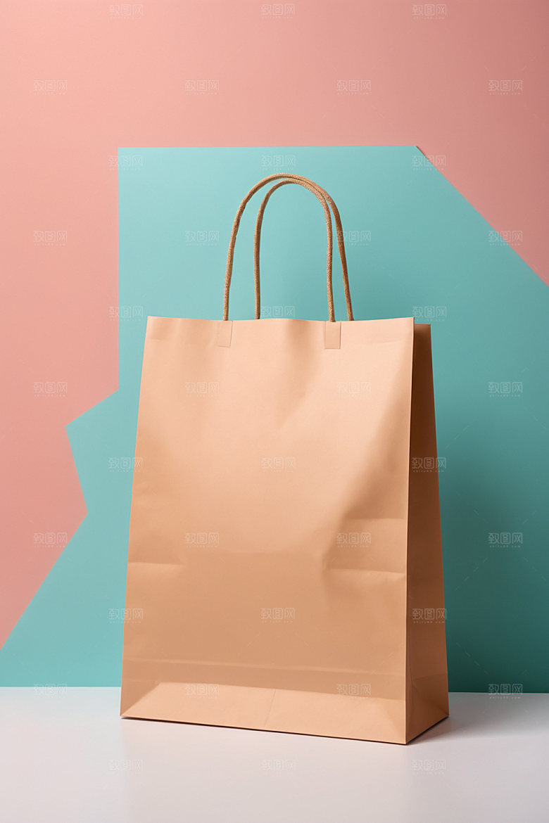 帆布包简约产品样机