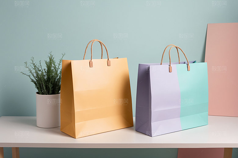 帆布包拎包产品样机