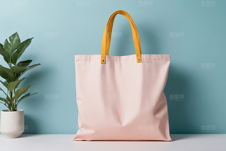 帆布包产品手提袋样机