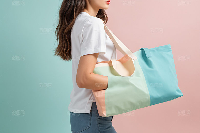 帆布包模型3D样机