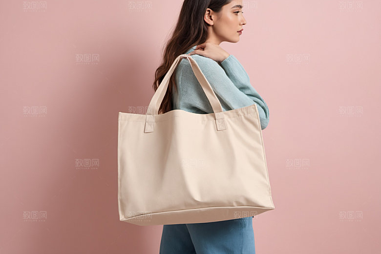 帆布包休闲产品样机