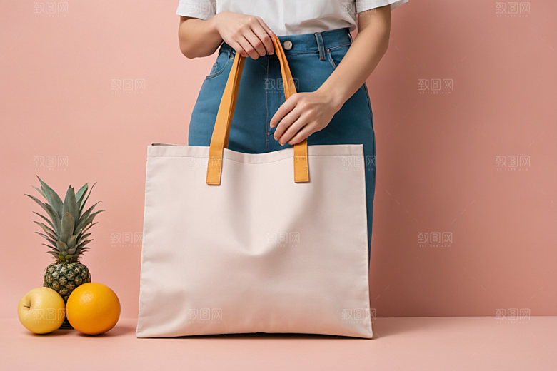 帆布包产品3D样机
