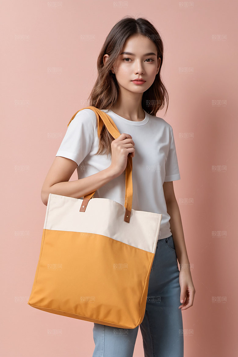 帆布包休闲产品样机