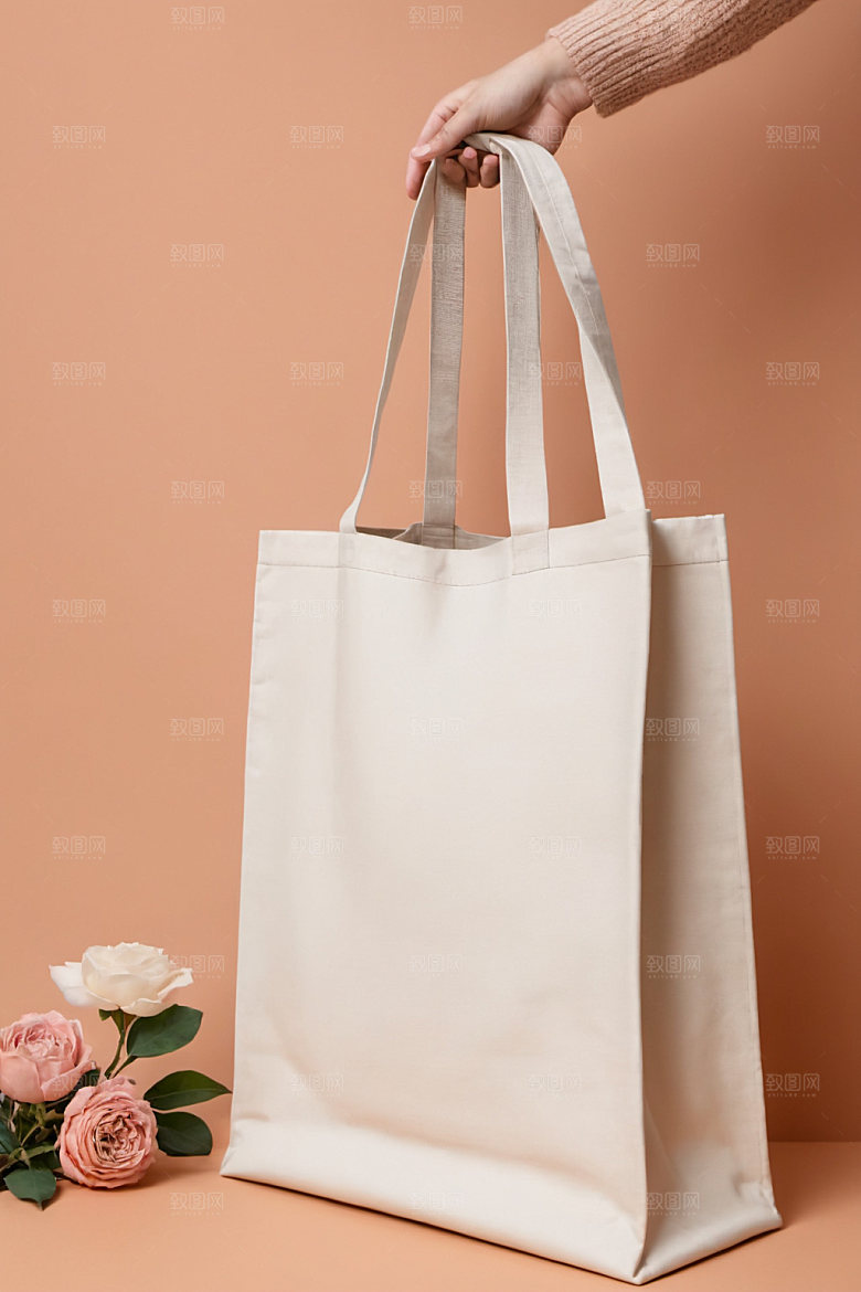 帆布包产品拎包样机