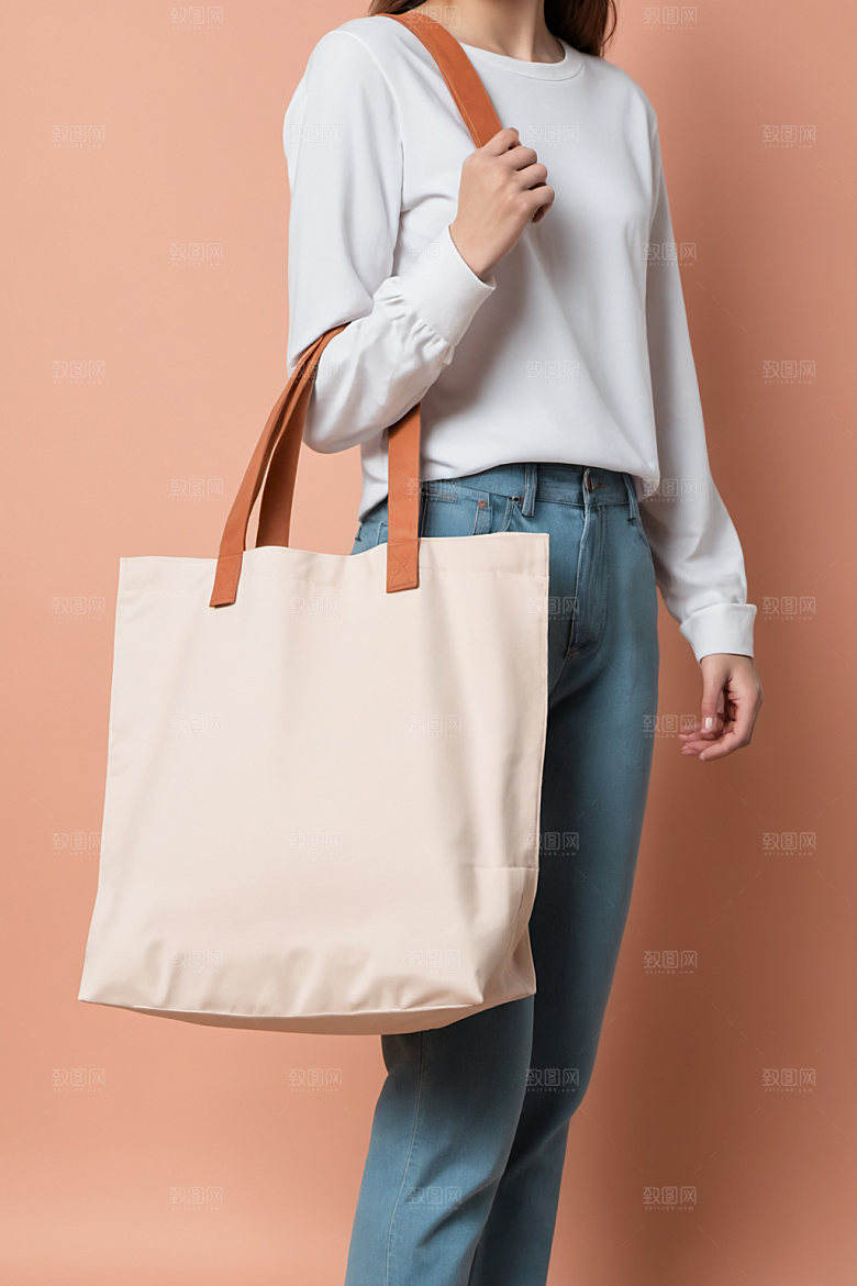 帆布包休闲产品样机