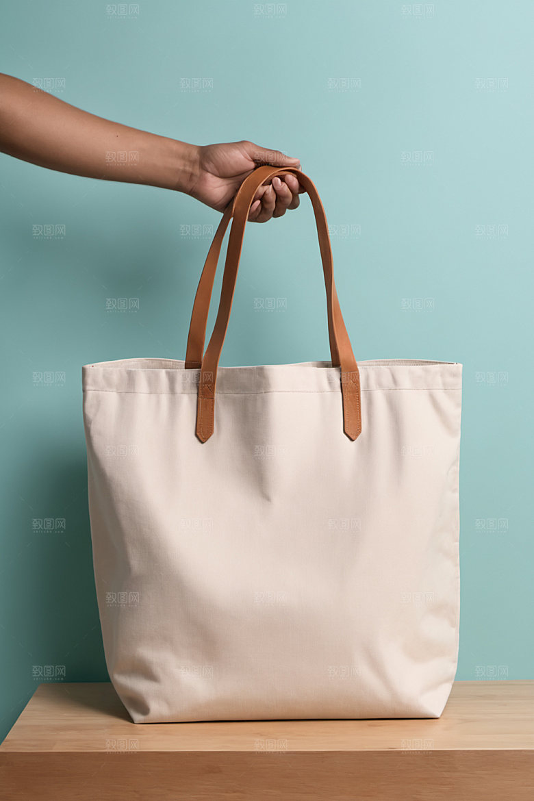 帆布包产品简约样机
