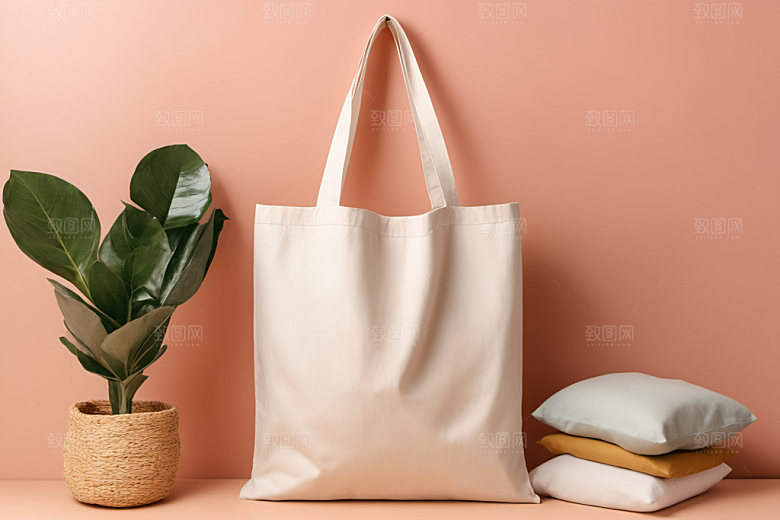 帆布包休闲产品样机