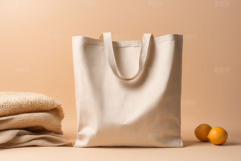 帆布包产品拎包样机