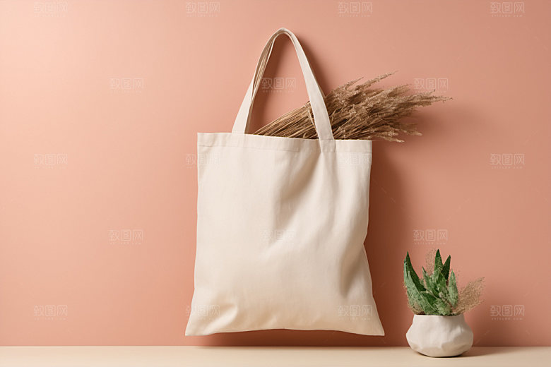 帆布包箱包模型样机