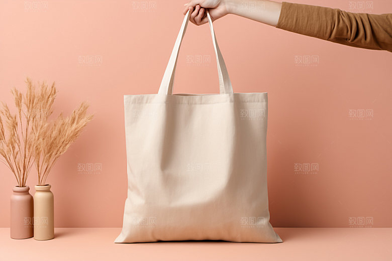 帆布包拎袋产品样机