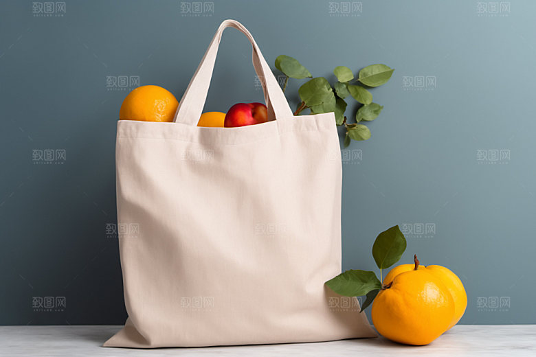 帆布包产品拎包样机