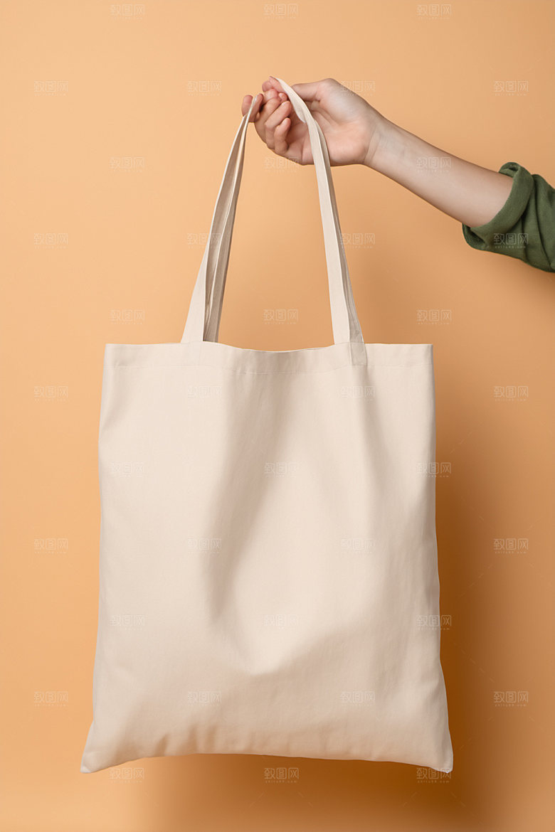 帆布包简约产品样机