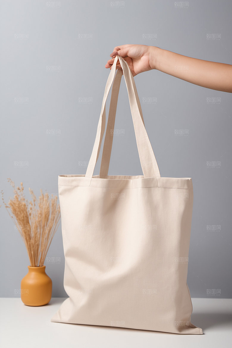 帆布包产品手提袋样机
