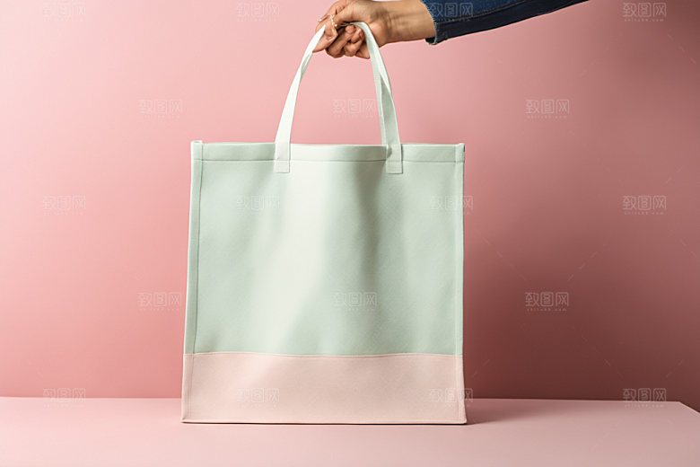 帆布包箱包模型样机
