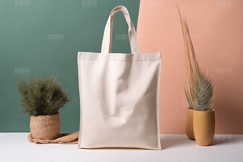 帆布包产品拎袋样机