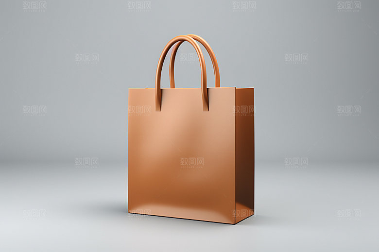 手提包设计拎袋模型