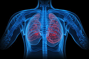 肺部构造医疗元素插图