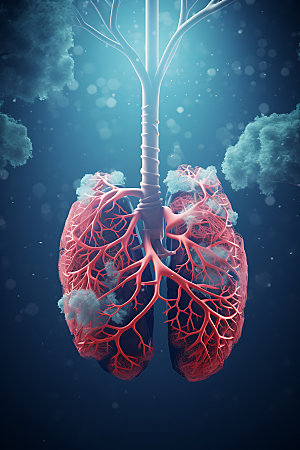 肺部构造医药人体构造插图