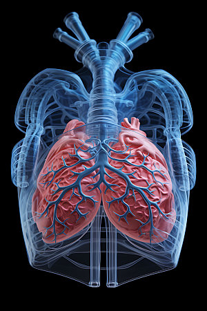 肺部构造光效医药插图