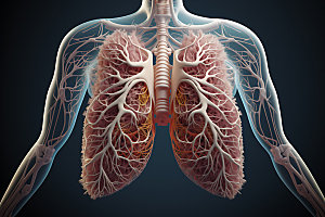 肺部构造肺叶人体构造插图