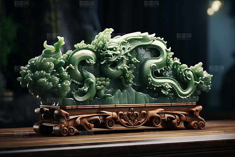 玉雕高清工艺品模型