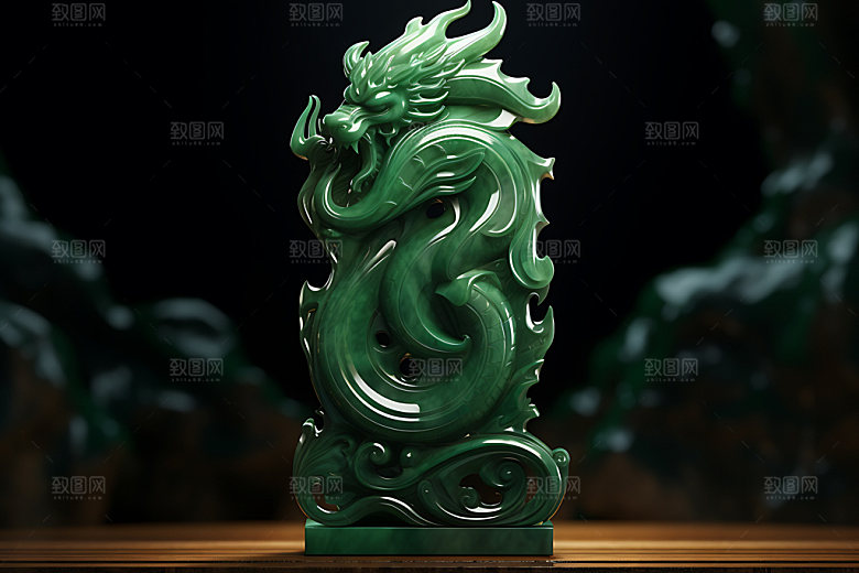 玉雕华丽精美模型