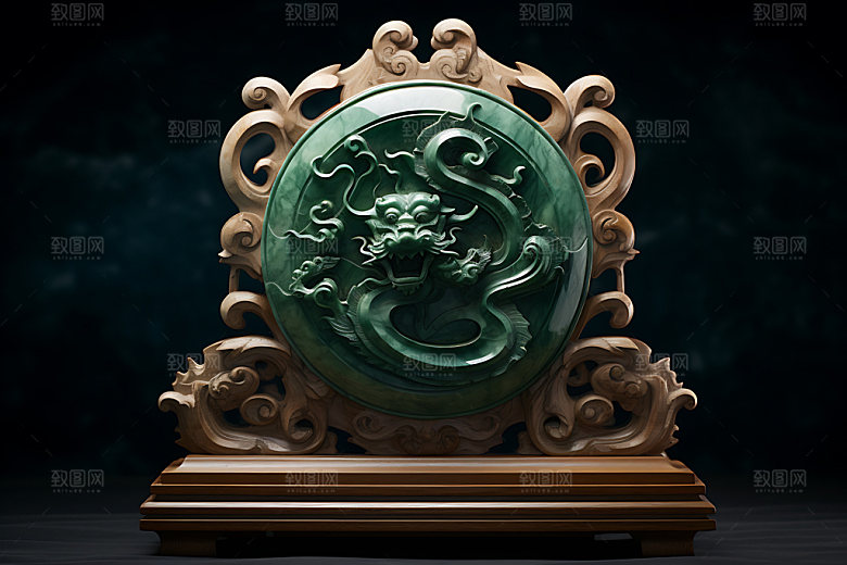 玉雕玉器艺术品模型