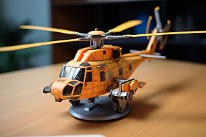 飞机模型航天玩具摄影图