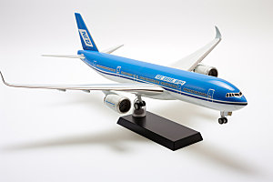 飞机模型高清航空摄影图