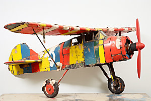 飞机模型高清藏品摄影图