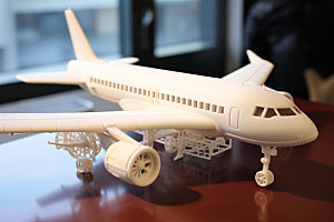 飞机模型交通工具高清摄影图